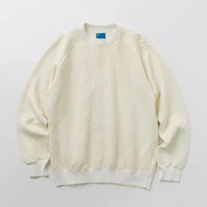Sweatshirts^GOOD ON / Quilted Long Sleeve Raglan Crewneck Shirt Photoelectron