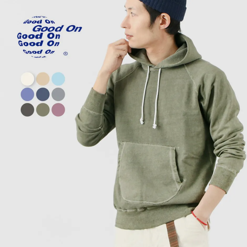 Sweatshirts^GOOD ON / Raglan Pullover Hooded Sweatshirt