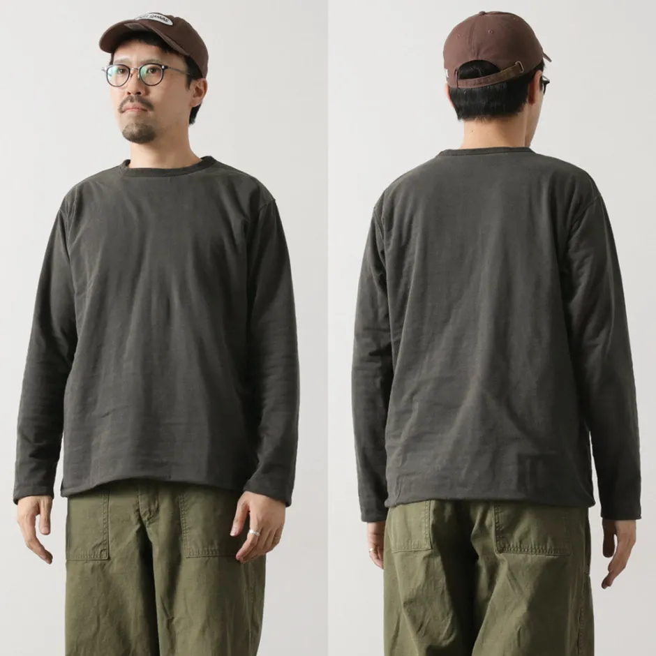 T-Shirts^GOOD ON / Reversible Striped Long Sleeve Crew T-Shirt GOLT2407