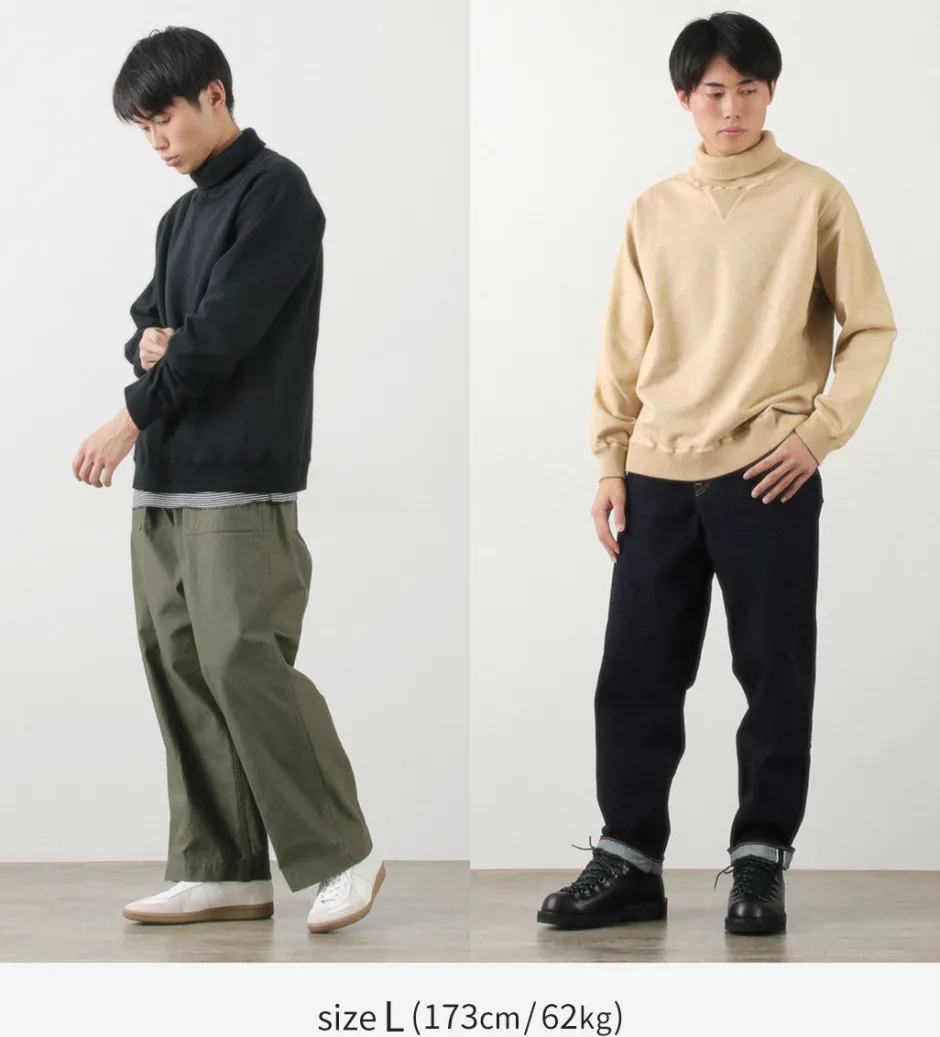 Sweatshirts^GOOD ON / Rib Neck Sweatshirt