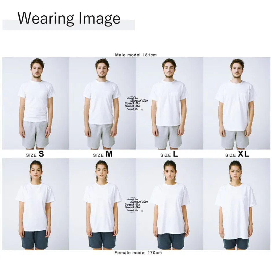 T-Shirts^GOOD ON / Short sleeve henley neck T-shirt