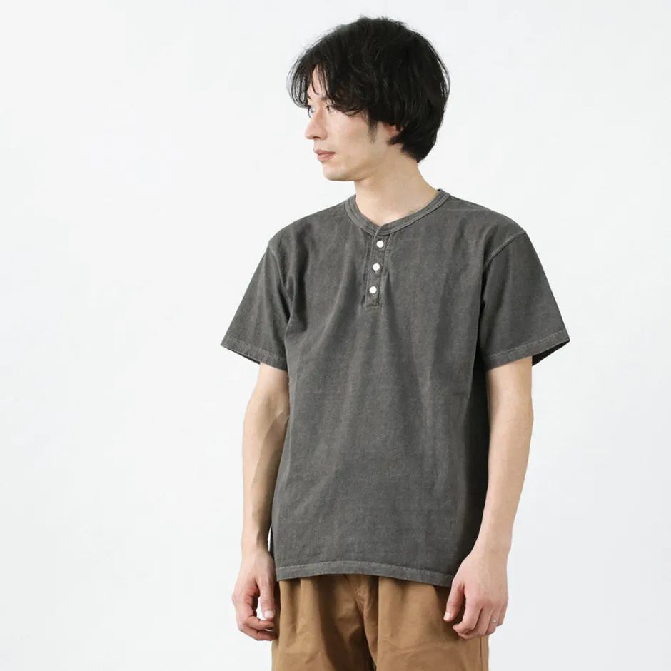 T-Shirts^GOOD ON / Short sleeve henley neck T-shirt