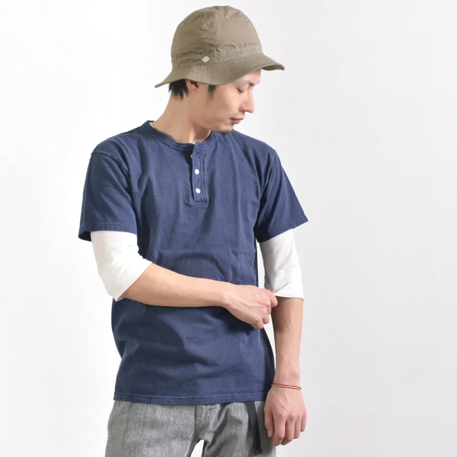T-Shirts^GOOD ON / Short sleeve henley neck T-shirt