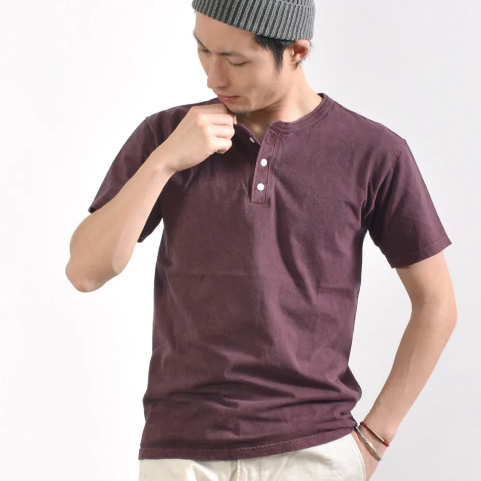 T-Shirts^GOOD ON / Short sleeve henley neck T-shirt