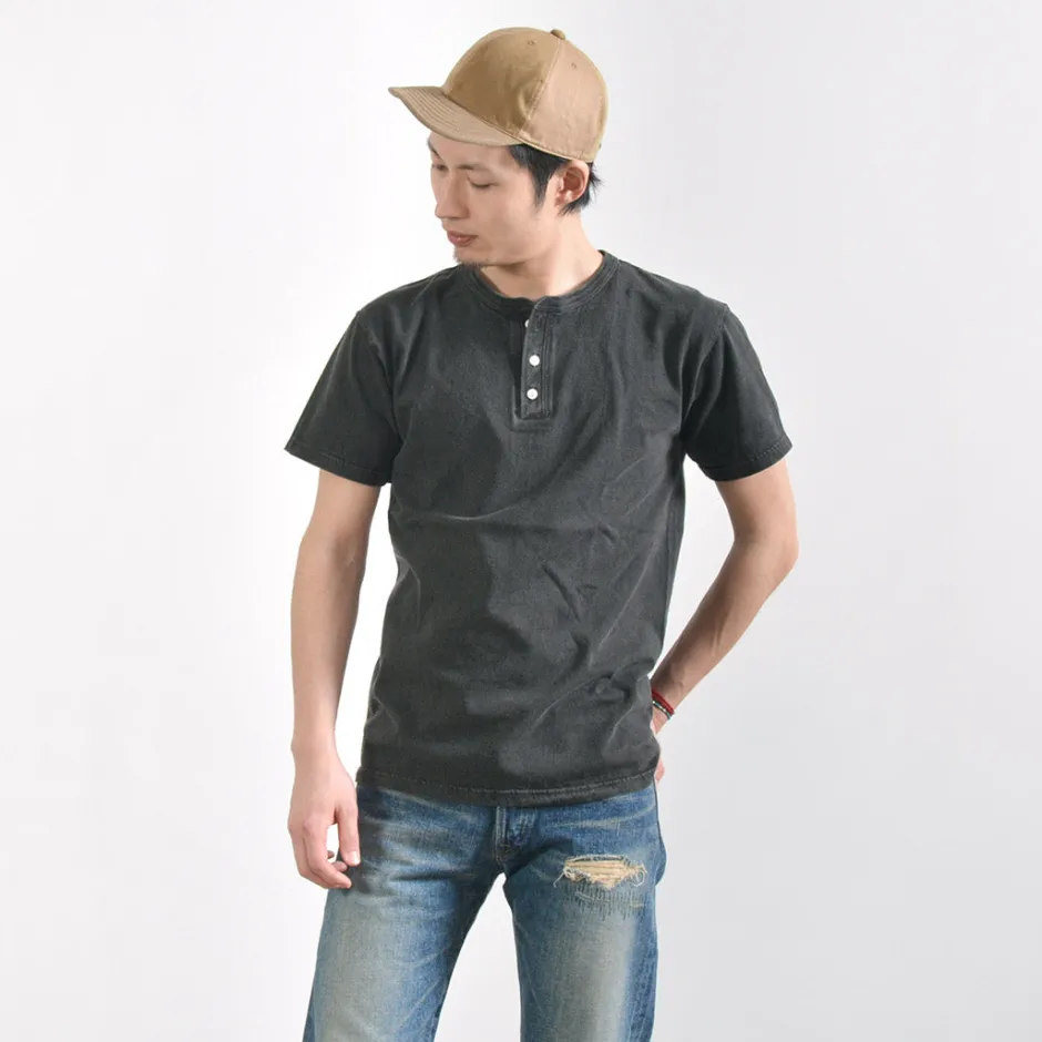 T-Shirts^GOOD ON / Short sleeve henley neck T-shirt