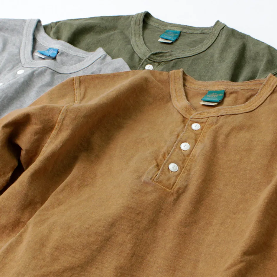 T-Shirts^GOOD ON / Short sleeve henley neck T-shirt