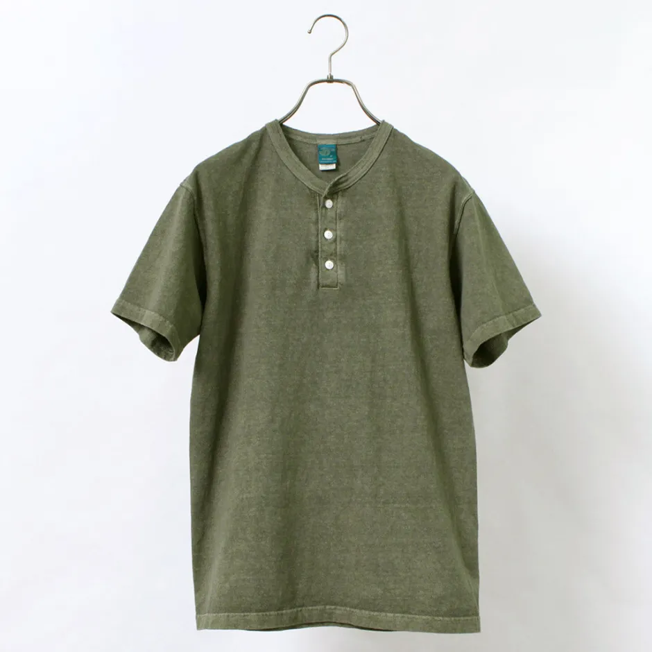 T-Shirts^GOOD ON / Short sleeve henley neck T-shirt