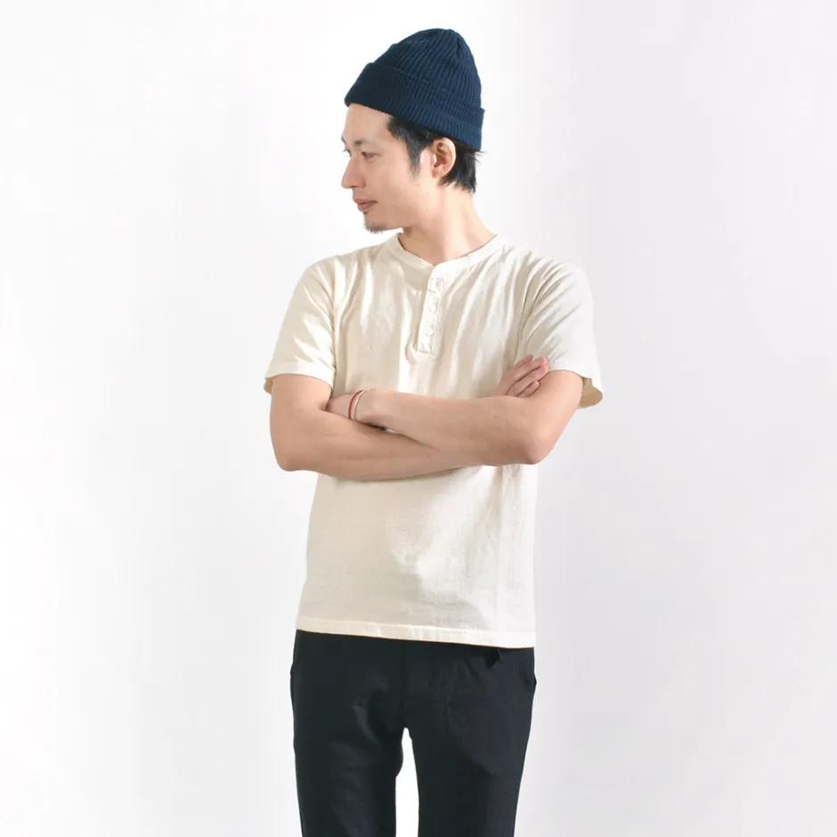 T-Shirts^GOOD ON / Short sleeve henley neck T-shirt