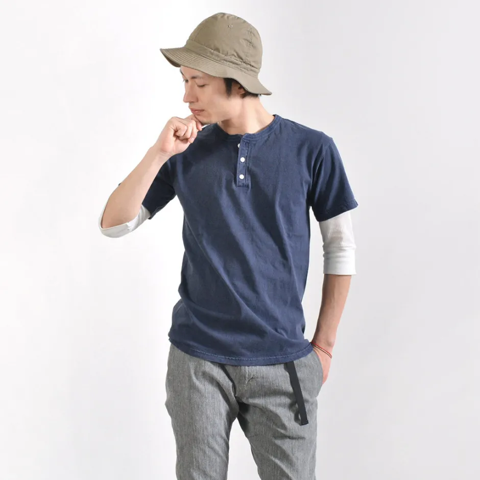 T-Shirts^GOOD ON / Short sleeve henley neck T-shirt