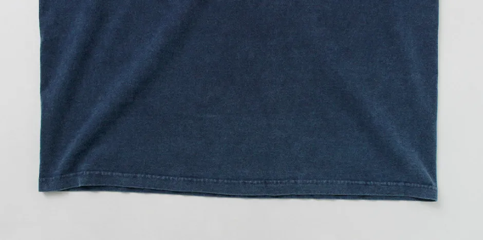 T-Shirts^GOOD ON / Short Sleeve Henley T-Shirt / Shave indigo