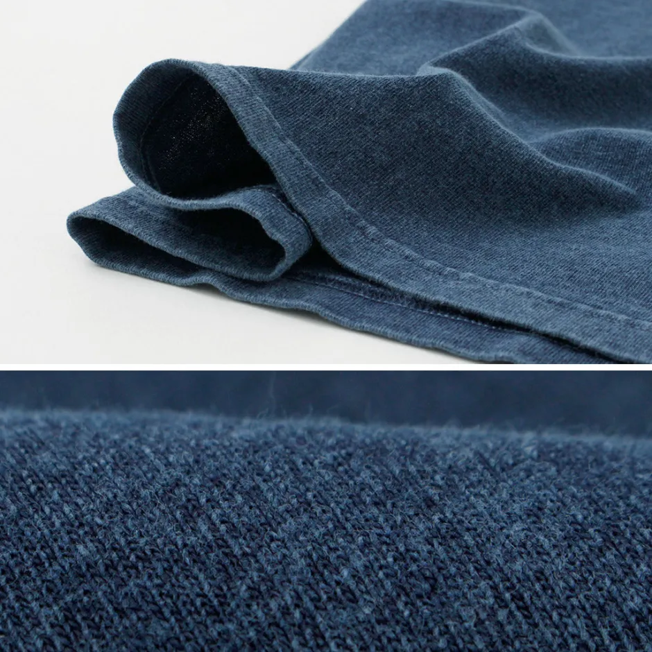 T-Shirts^GOOD ON / Short Sleeve Henley T-Shirt / Shave indigo