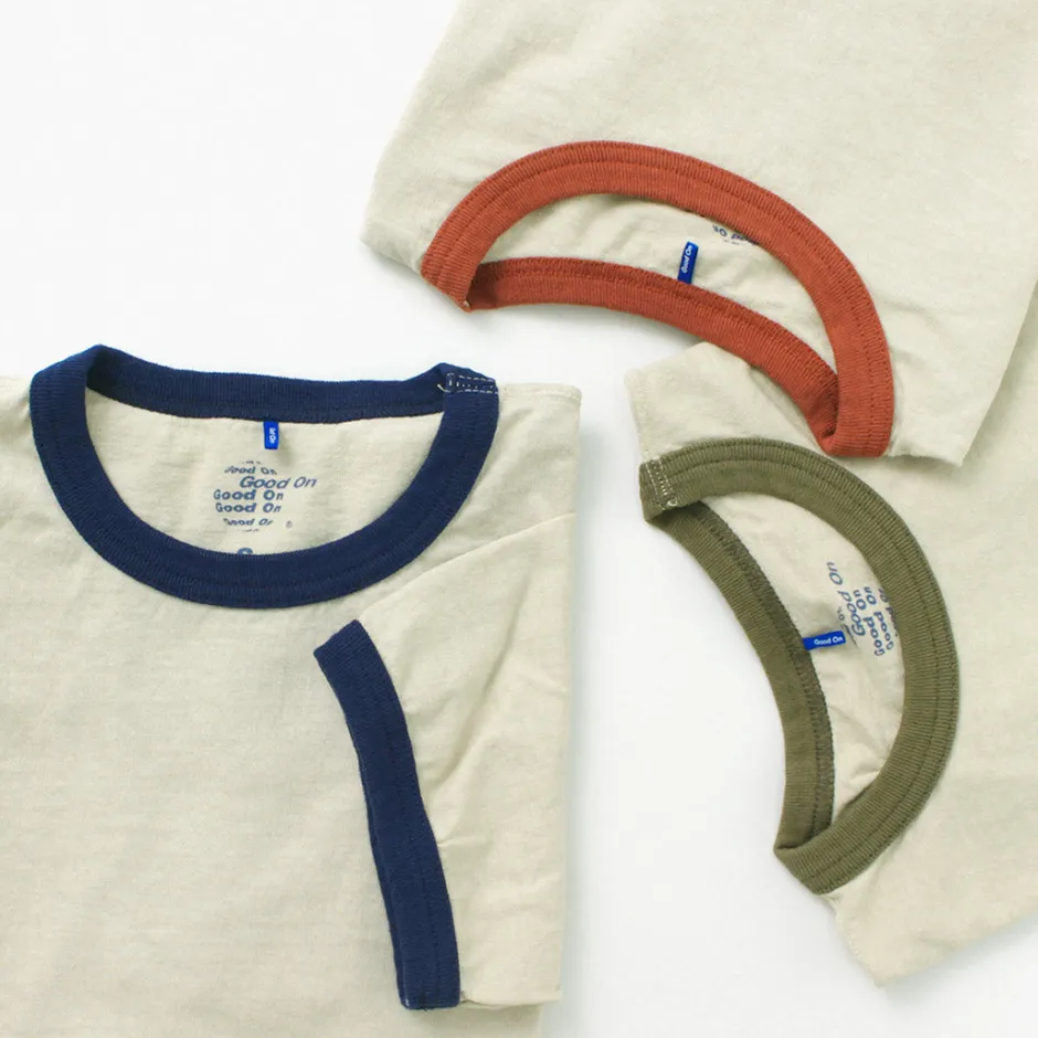 T-Shirts^GOOD ON / Short Sleeve Ringer T-Shirt