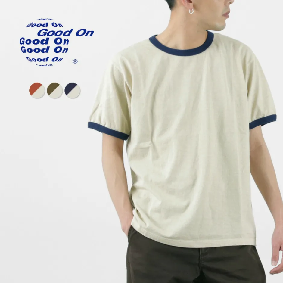 T-Shirts^GOOD ON / Short Sleeve Ringer T-Shirt