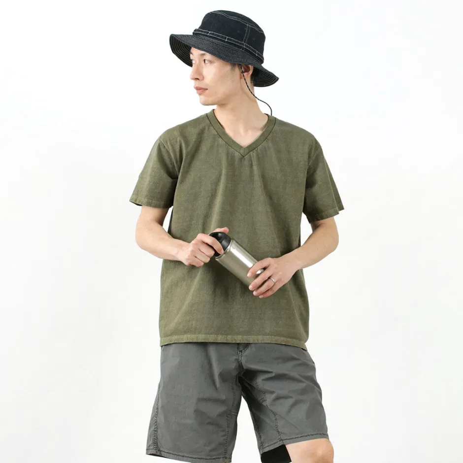 T-Shirts^GOOD ON / Short sleeve V-neck T-shirt