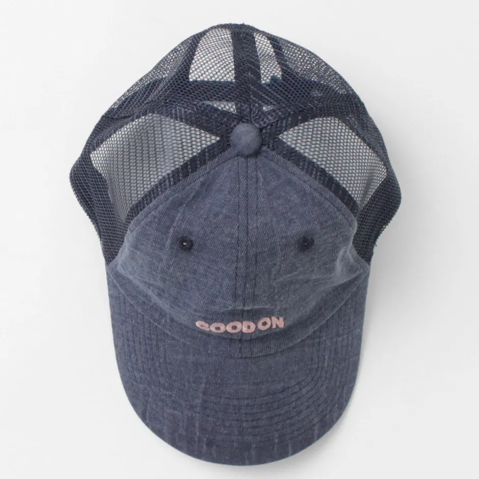 Hats^GOOD ON / TEE mesh cap embroidery