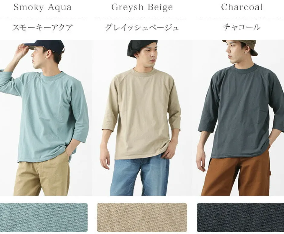 T-Shirts^GOODWEAR / 7/10 Sleeve Raglan T-Shirt