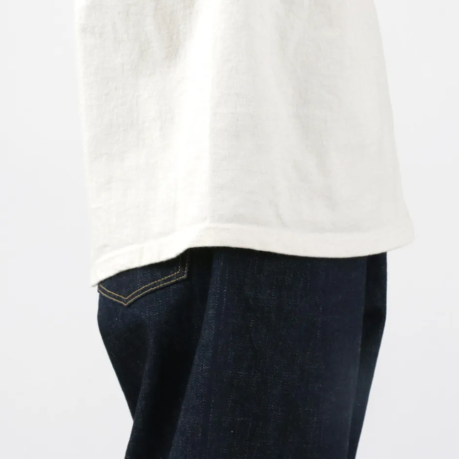 T-Shirts^GOODWEAR / Long Sleeve Mock Neck Pocket T-Shirt