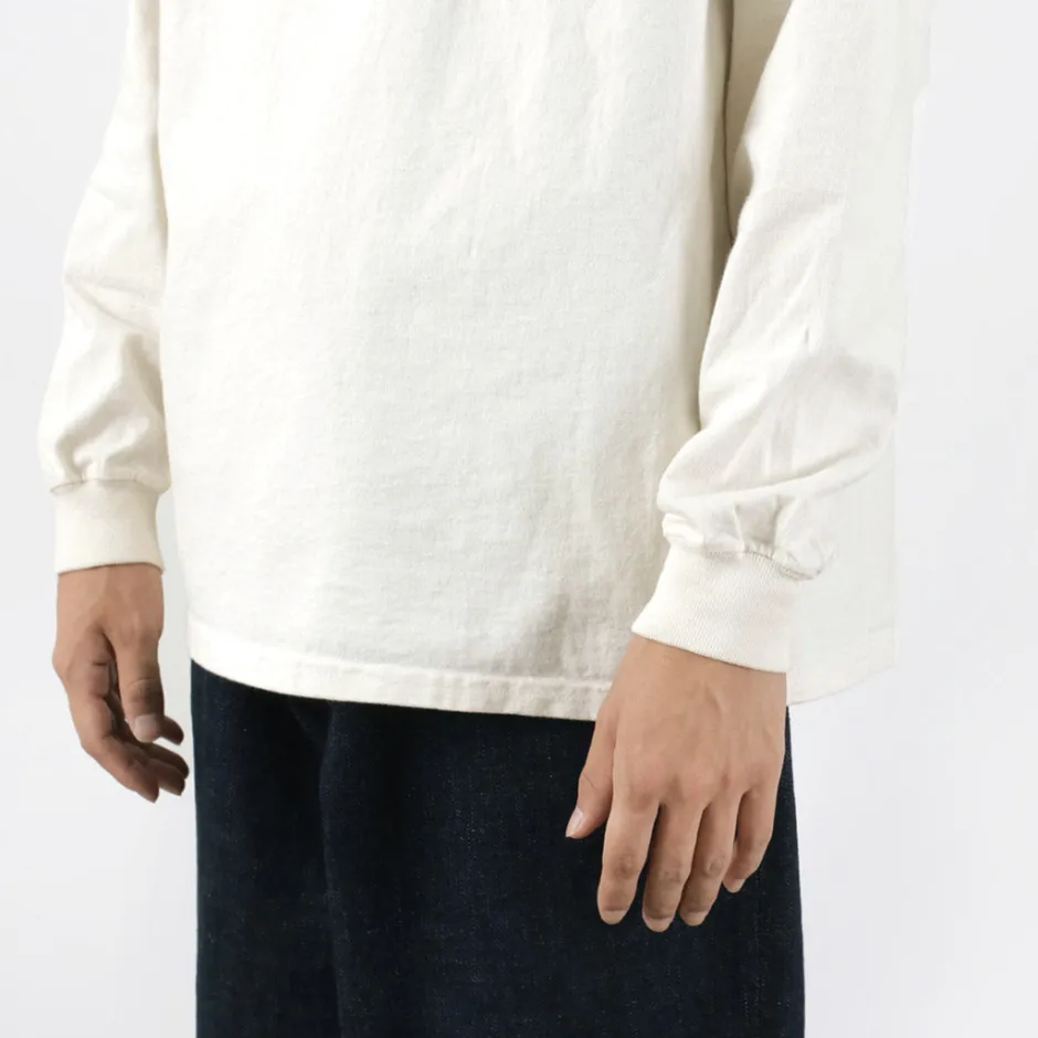 T-Shirts^GOODWEAR / Long Sleeve Mock Neck Pocket T-Shirt