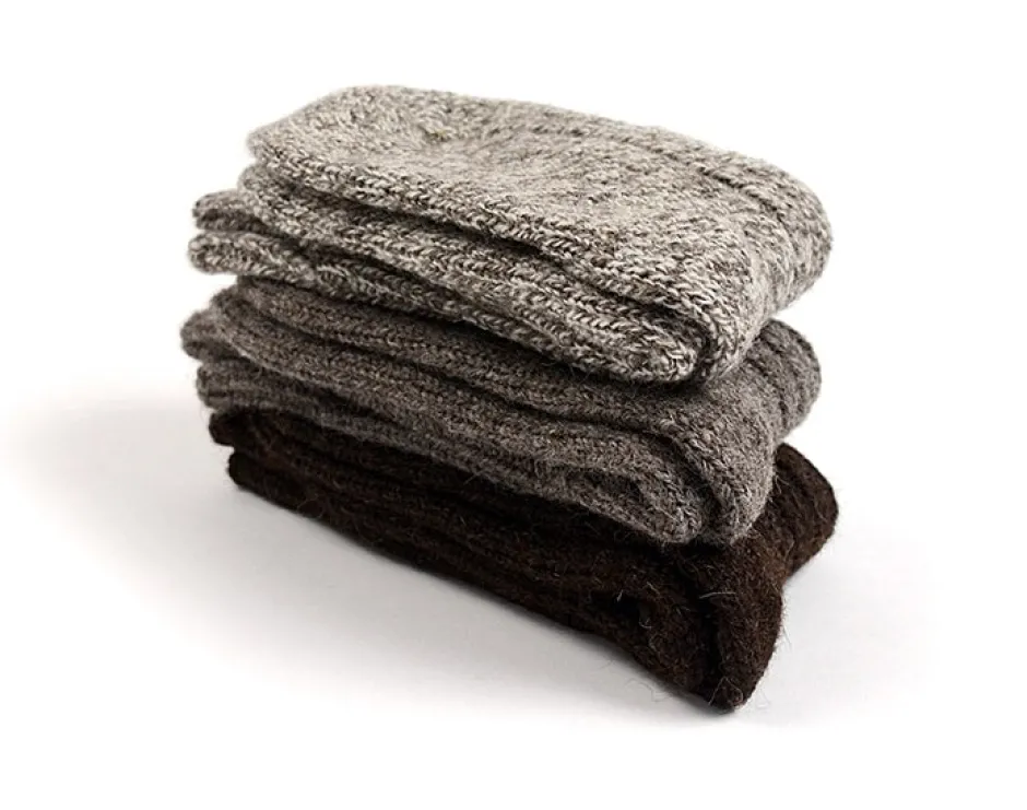 Socks^GRANGE CRAFT / Jacob Sheep Wool Socks