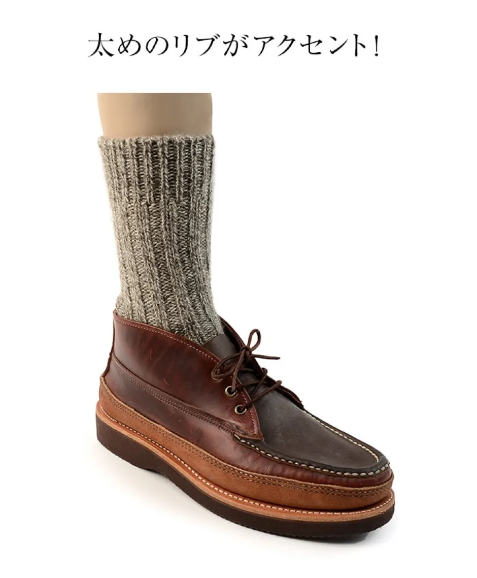 Socks^GRANGE CRAFT / Jacob Sheep Wool Socks