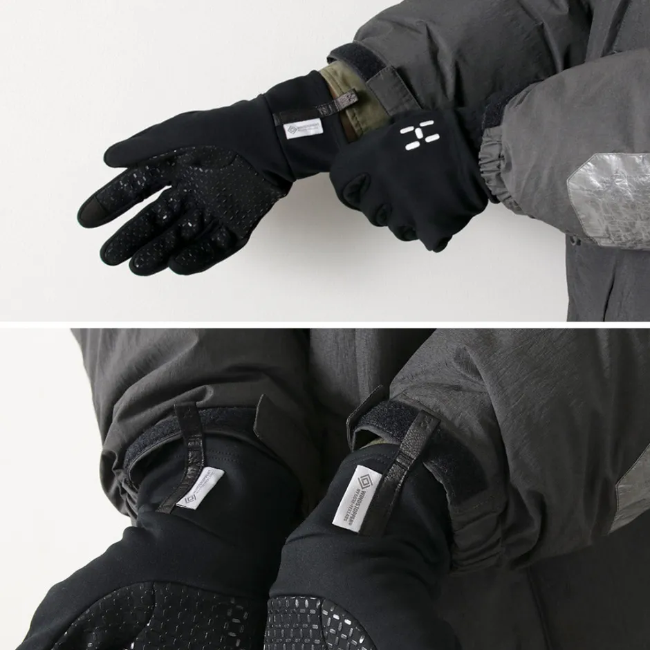 Gloves^HAGLOFS / Bow Windstopper Gloves black