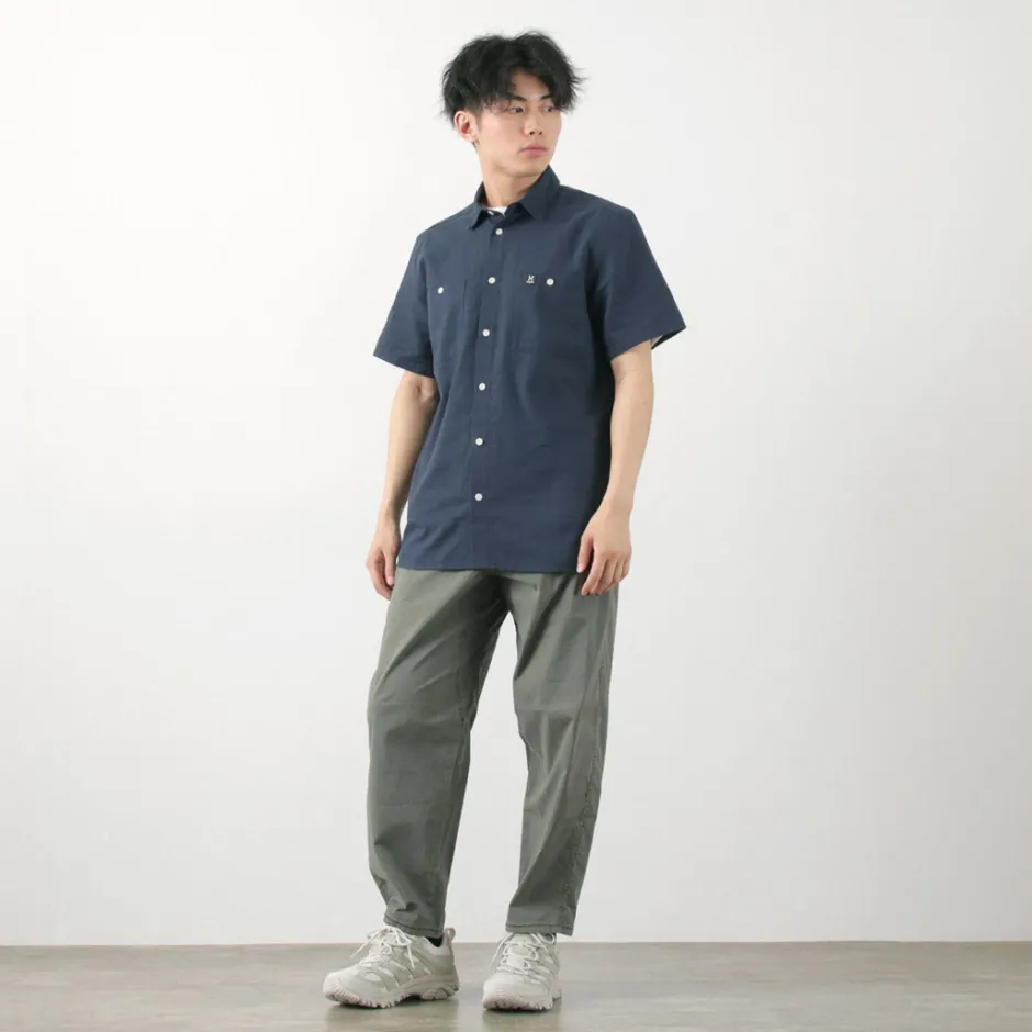 Shirts^HAGLOFS / Curious Hemp Short Sleeve Shirt