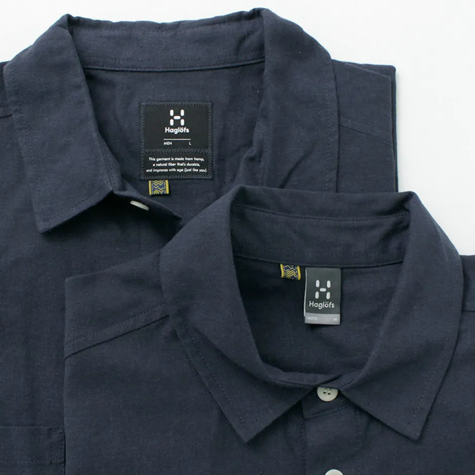 Shirts^HAGLOFS / Curious Hemp Short Sleeve Shirt