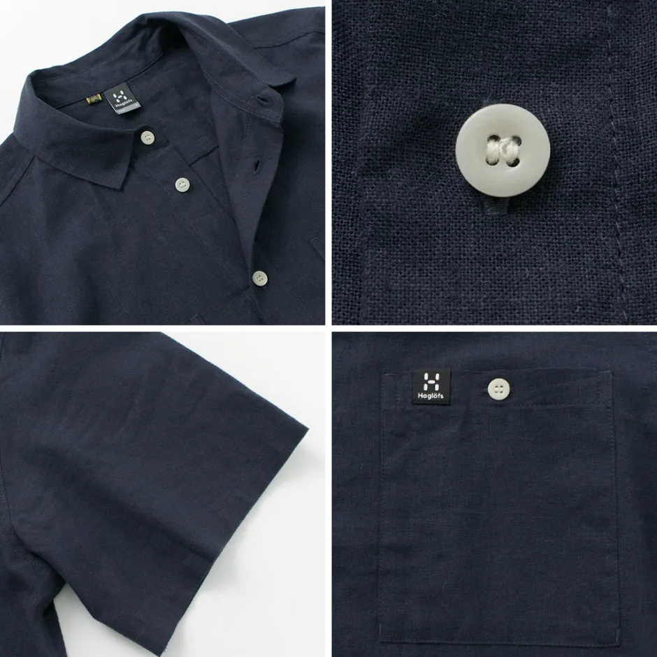 Shirts^HAGLOFS / Curious Hemp Short Sleeve Shirt