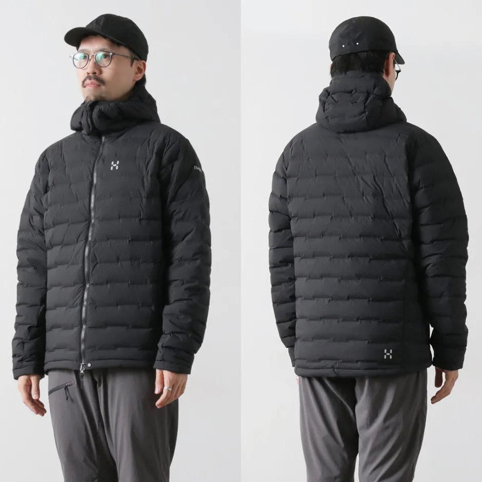 Down Wear^HAGLOFS / Spitz Down Hood Jacket black