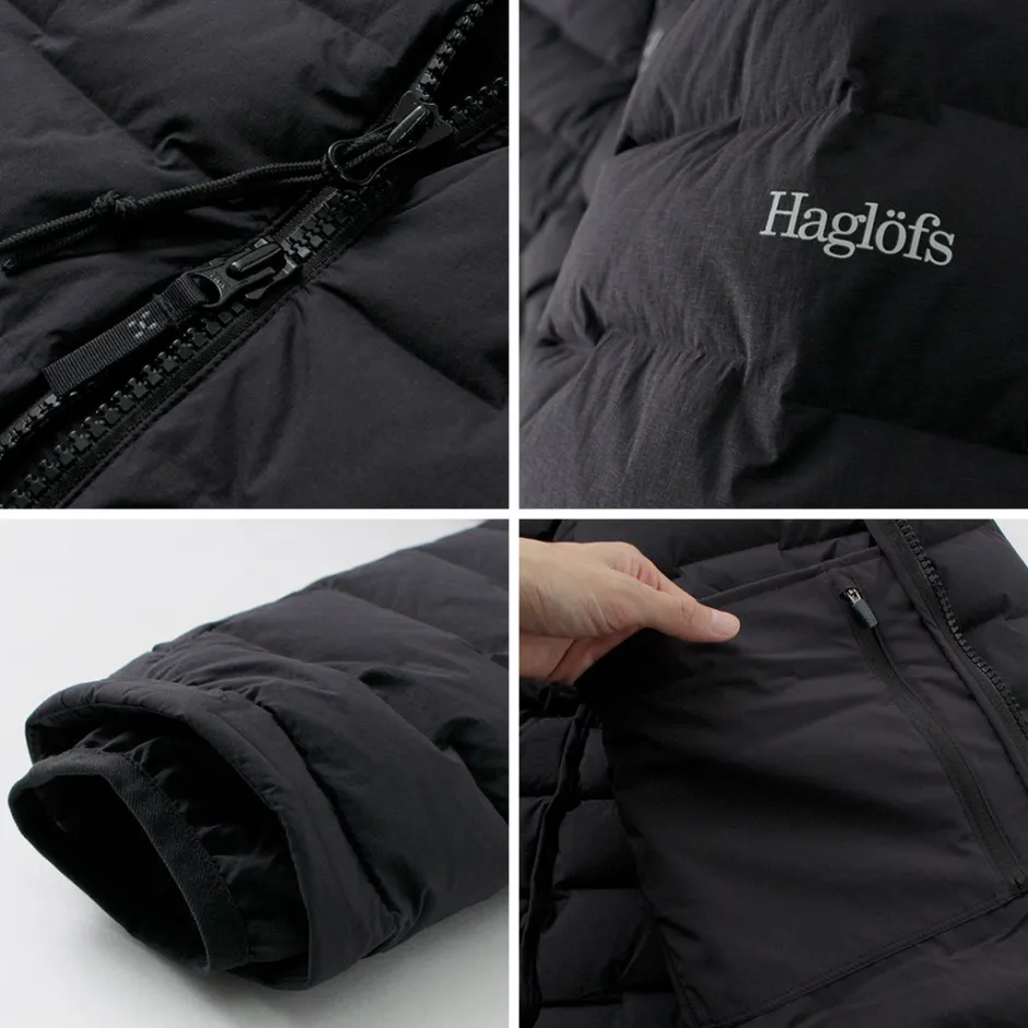 Down Wear^HAGLOFS / Spitz Down Hood Jacket black