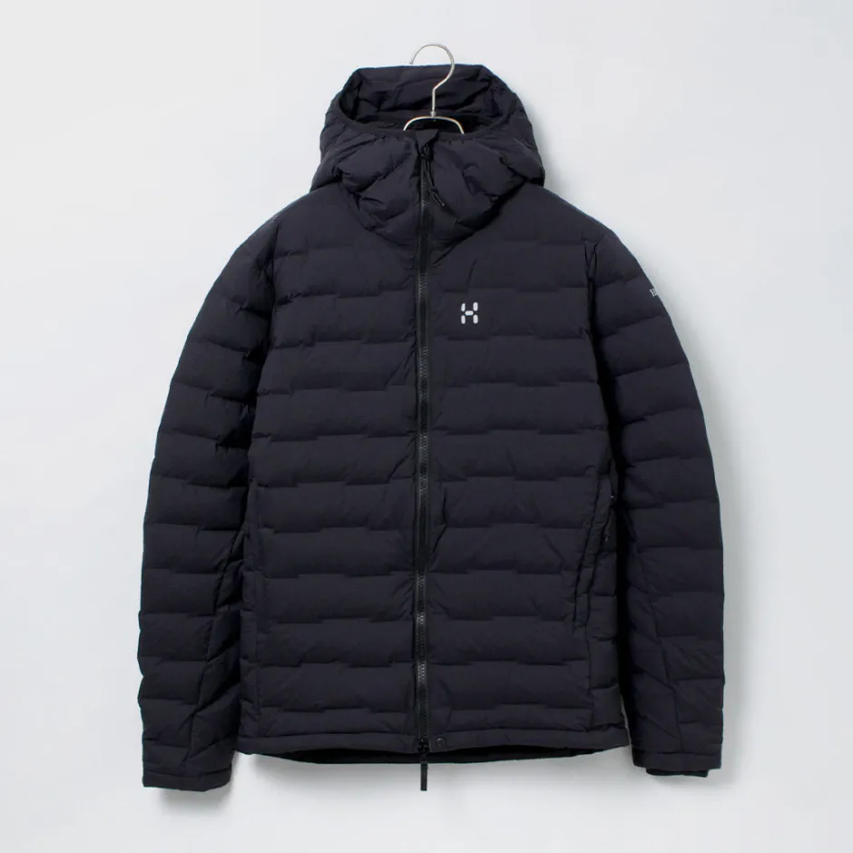 Down Wear^HAGLOFS / Spitz Down Hood Jacket black