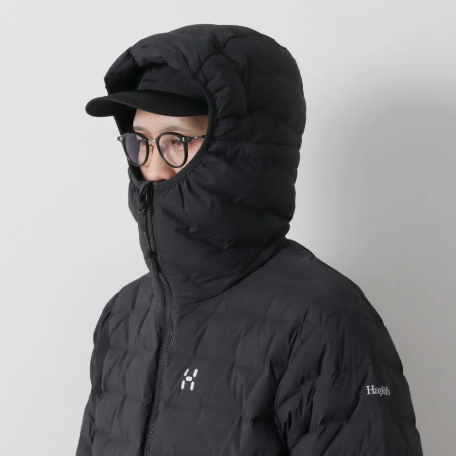 Down Wear^HAGLOFS / Spitz Down Hood Jacket black