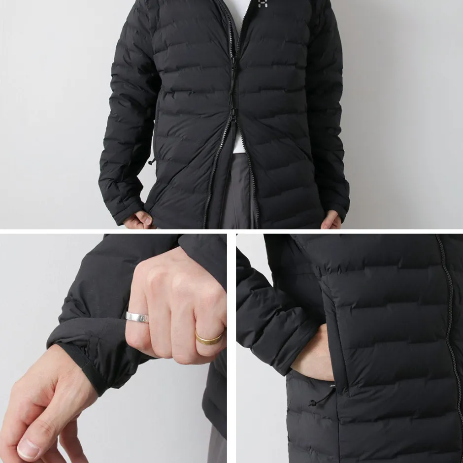 Down Wear^HAGLOFS / Spitz Down Hood Jacket black