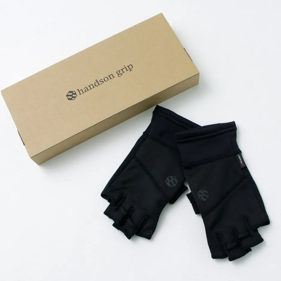 Gloves^HANDSON GRIP / Hobo Half Grid black
