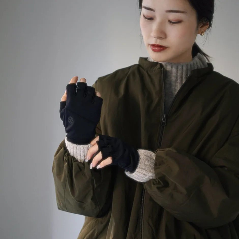 Gloves^HANDSON GRIP / Hobo Half Grid black