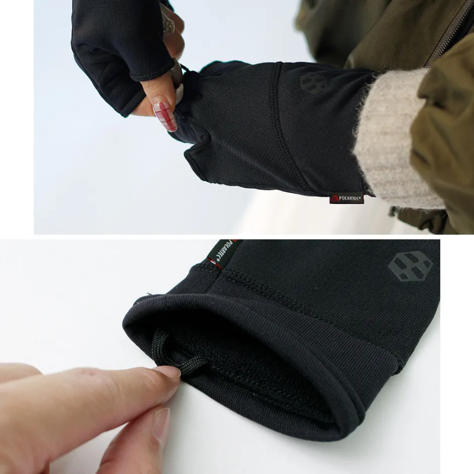Gloves^HANDSON GRIP / Hobo Half Grid black