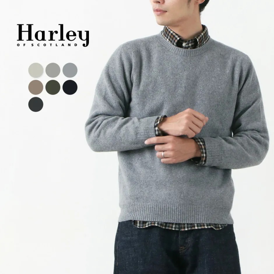 Knits^HARLEY OF SCOTLAND / Crew Neck Knit