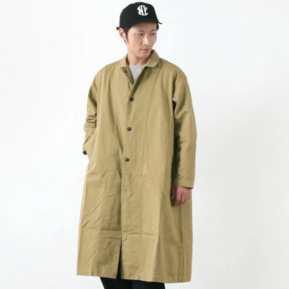 Coats^HARVESTY / Chino Cloth Overcoat