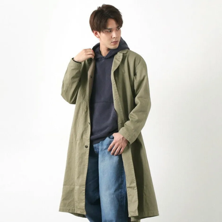 Coats^HARVESTY / Chino Cloth Overcoat