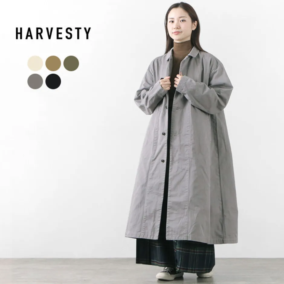 Coats^HARVESTY / Chino Cloth Overcoat