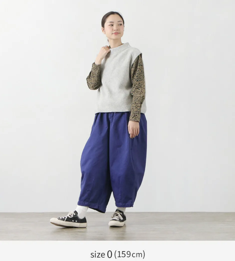 Trousers^HARVESTY / Cotton Chino Circus Pants