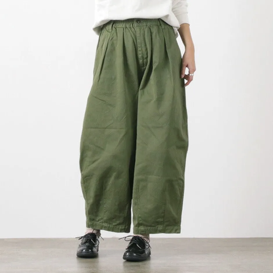 Trousers^HARVESTY / Cotton Chino Circus Pants