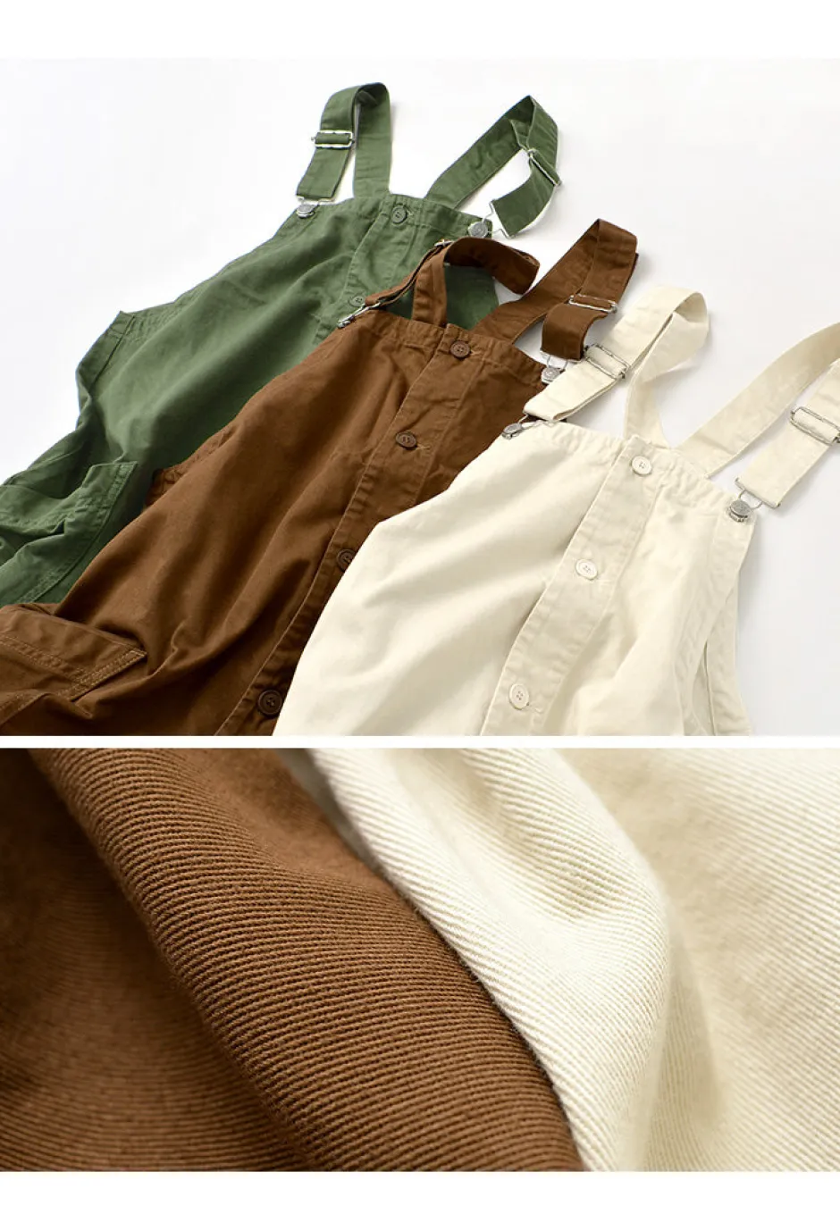 Trousers^HARVESTY / Overalls / Chino Cross Dye