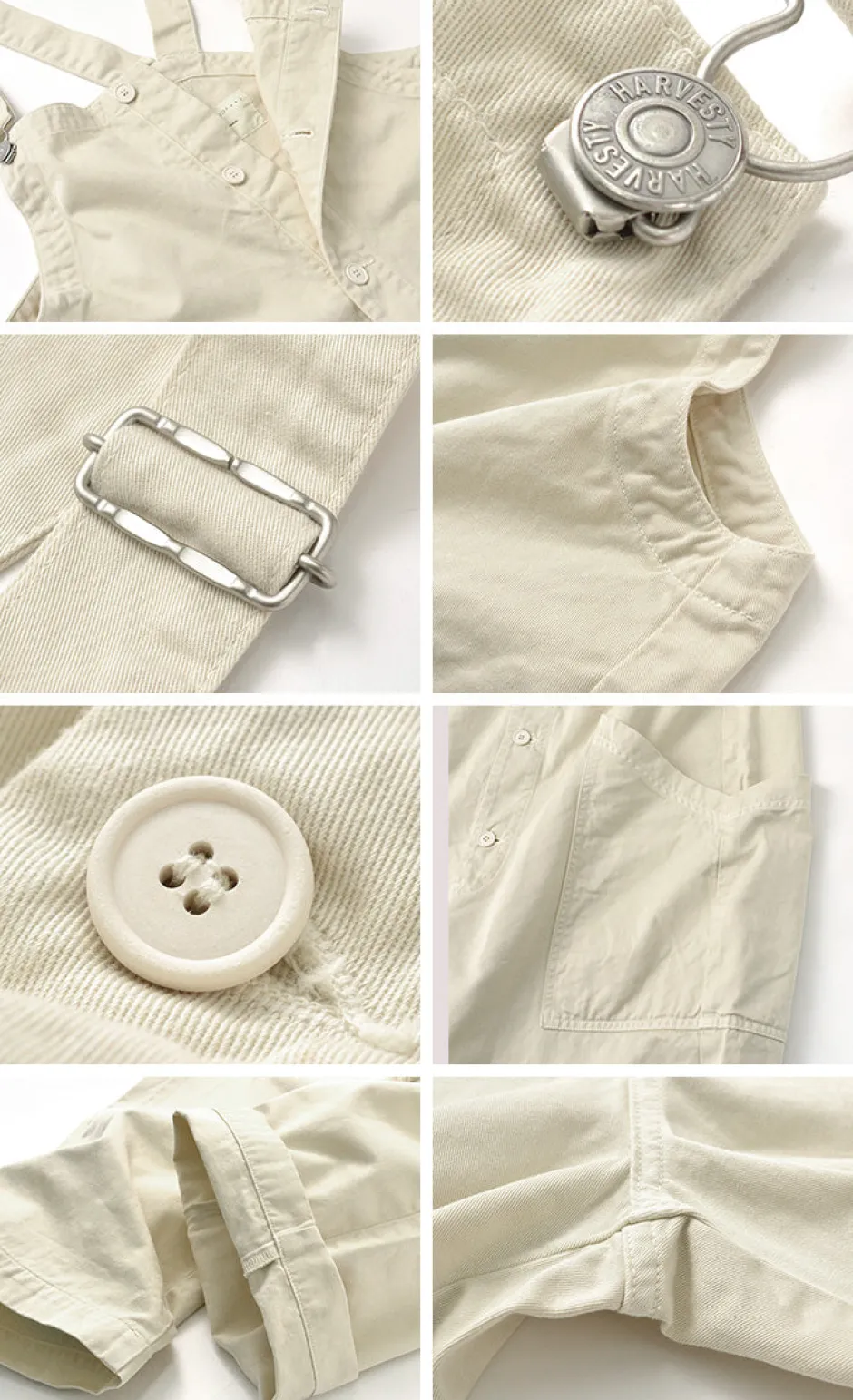 Trousers^HARVESTY / Overalls / Chino Cross Dye