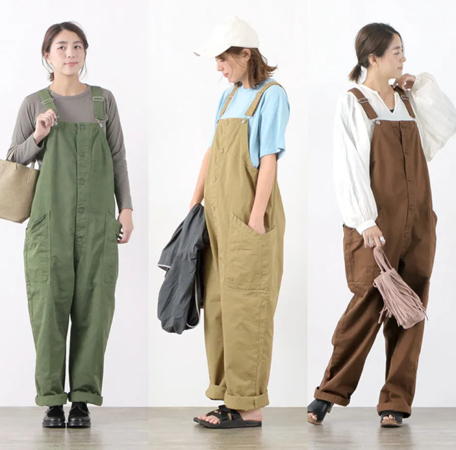Trousers^HARVESTY / Overalls / Chino Cross Dye