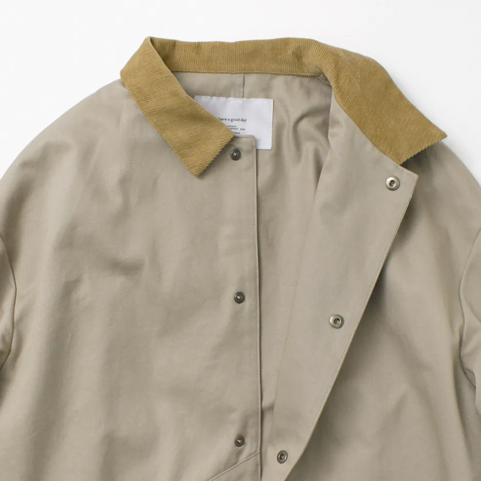 Coats^HAVE A GOOD DAY / Chino Coat beige-2
