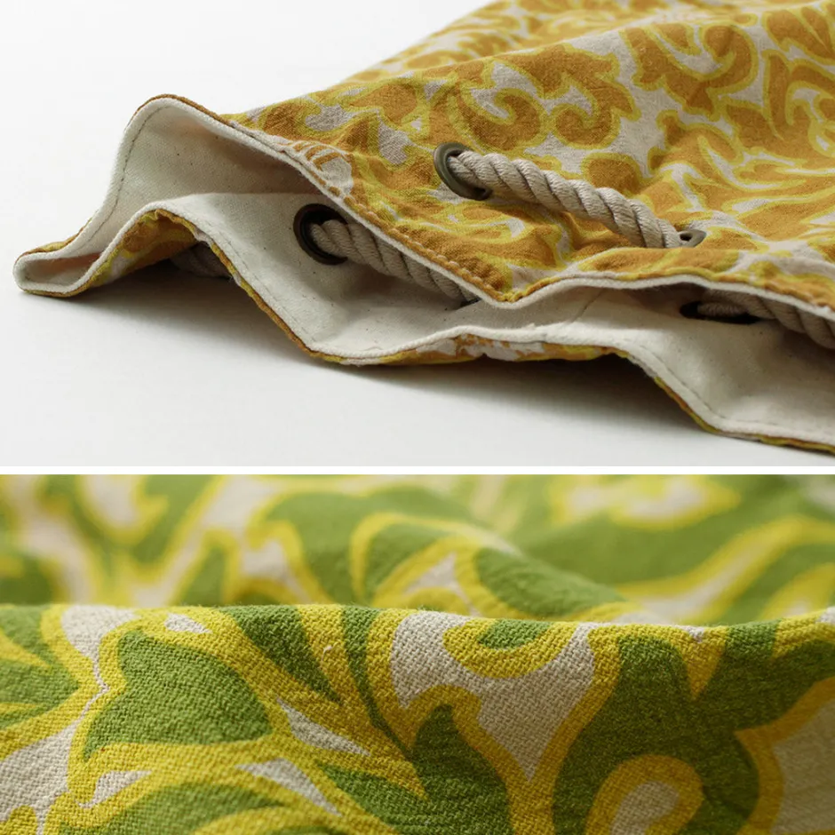 Shoulder Bags^HAVE A GRATEFUL DAY / Retro damask fabric shoulder bag