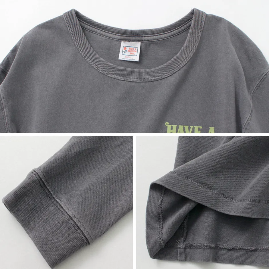 T-Shirts^HAVE A GRATEFUL DAY / Tulip & Logo Long Sleeve T-shirt
