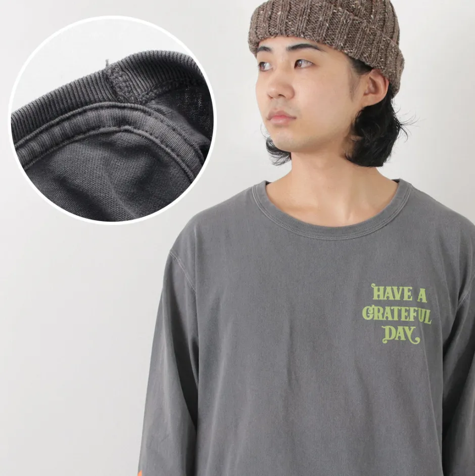 T-Shirts^HAVE A GRATEFUL DAY / Tulip & Logo Long Sleeve T-shirt