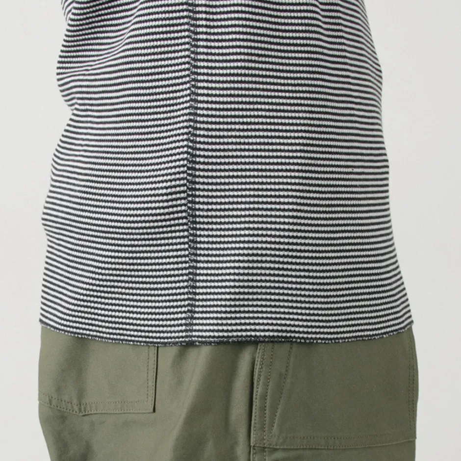 T-Shirts^HEALTHKNIT / Basic Waffle Crew Neck Long Sleeve